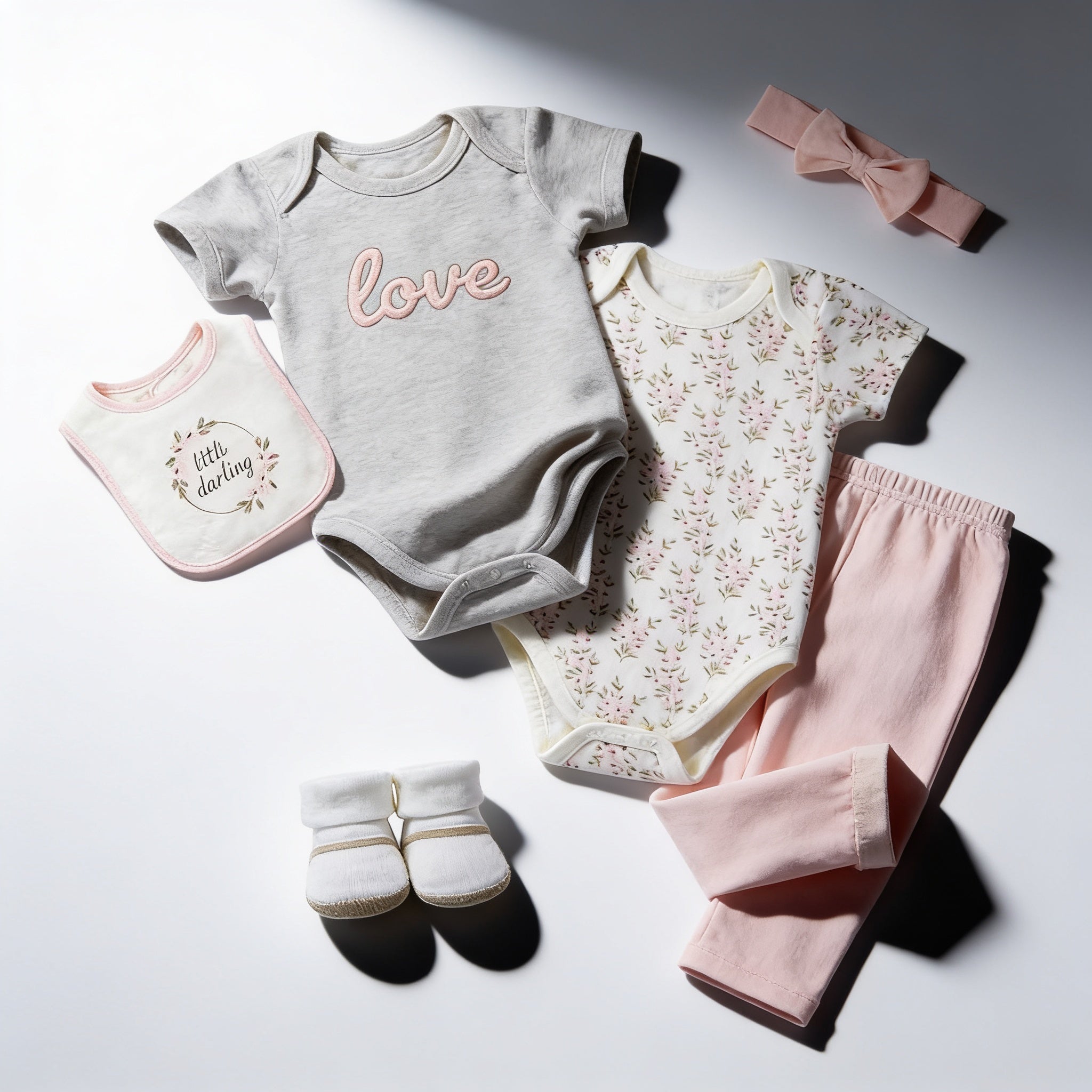 Coffret cadeau 6 pieces - vue produit - Candy Bebe