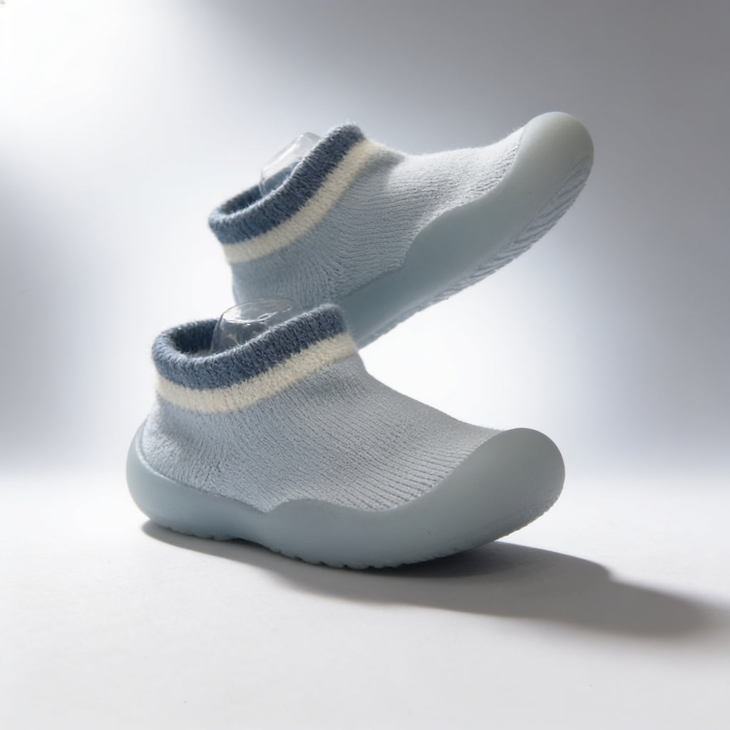 Chaussures bebe semelle caoutchouc AL0033 - vue produit - Candy Bebe