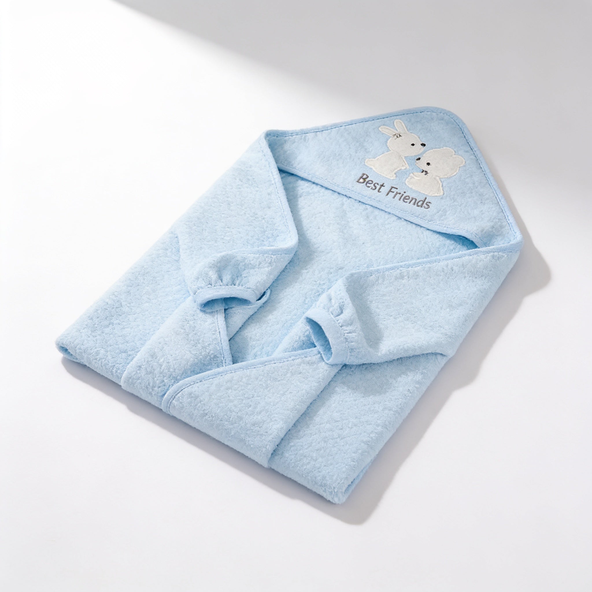 Couverture a capuche bebe - vue produit - Candy Bebe