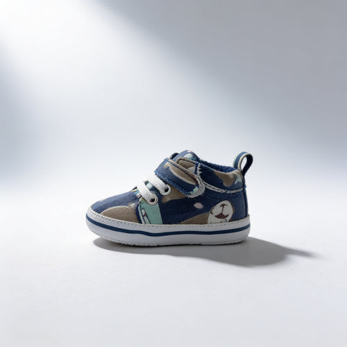 Chaussures premiers pas CB73 - vue de profil - Candy Bebe
