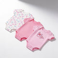 Lot de 3 bodys manches courtes - vue produit - Candy Bebe