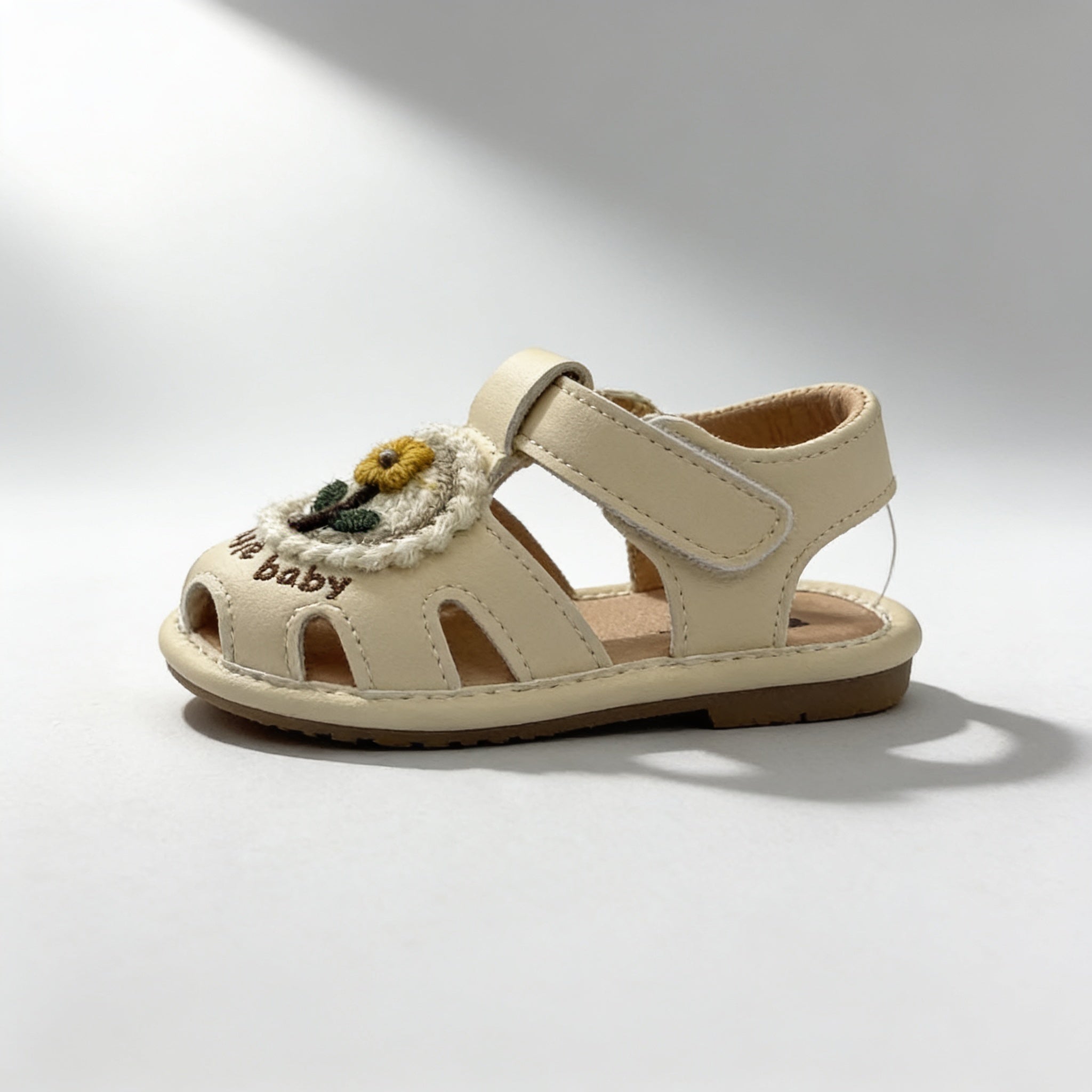 Sandales bebe a sifflet JJX-03 - vue de profil - Candy Bebe