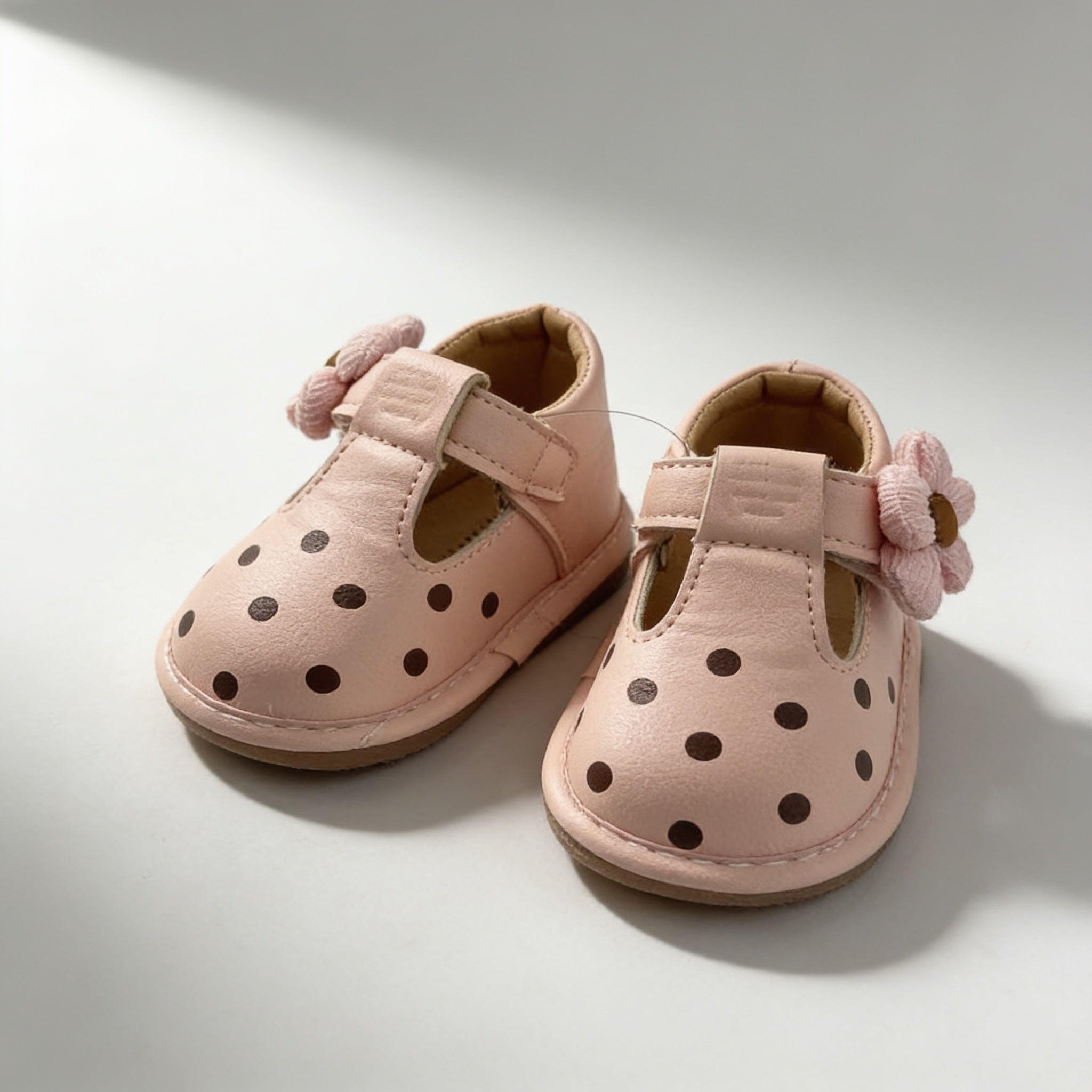Sandales bebe a sifflet - rose - vue produit - Candy Bebe