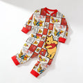 Pyjama combinaison bebe - ourson miel - vue produit - Candy Bebe