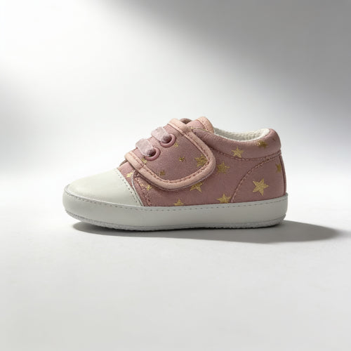 Chaussures premiers pas WL0027 - vue de profil - Candy Bebe